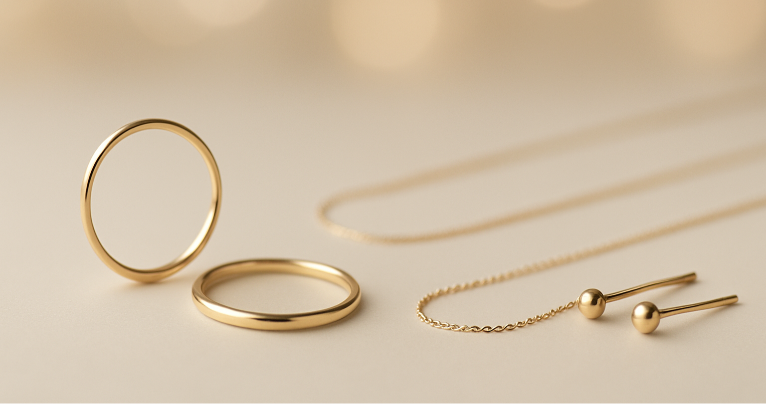 I want a jewellery banner with blur background